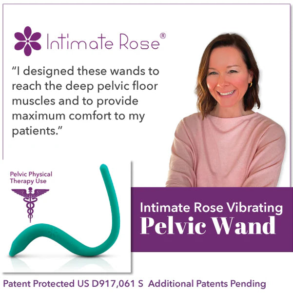 Intimate Rose Vibrating Pelvic Wand - UK Store  The Urology Shop
